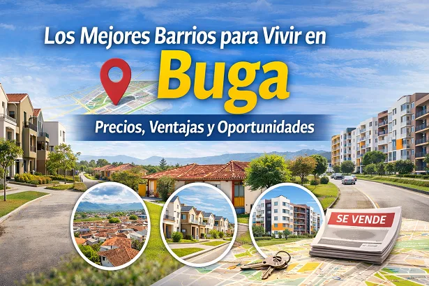 Imagen de Los Mejores Barrios para Vivir en Buga en 2026 Precios Ventajas y Oportunidades